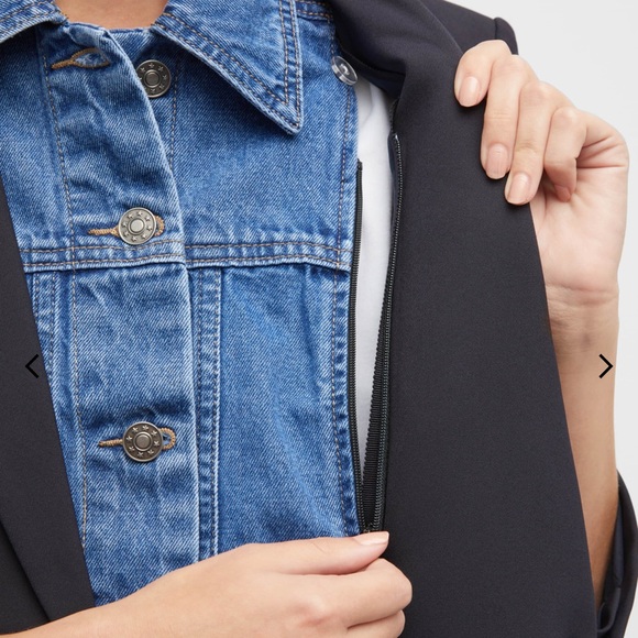 Veronica Beard Classic Black Blazer - Picture 2 of 8